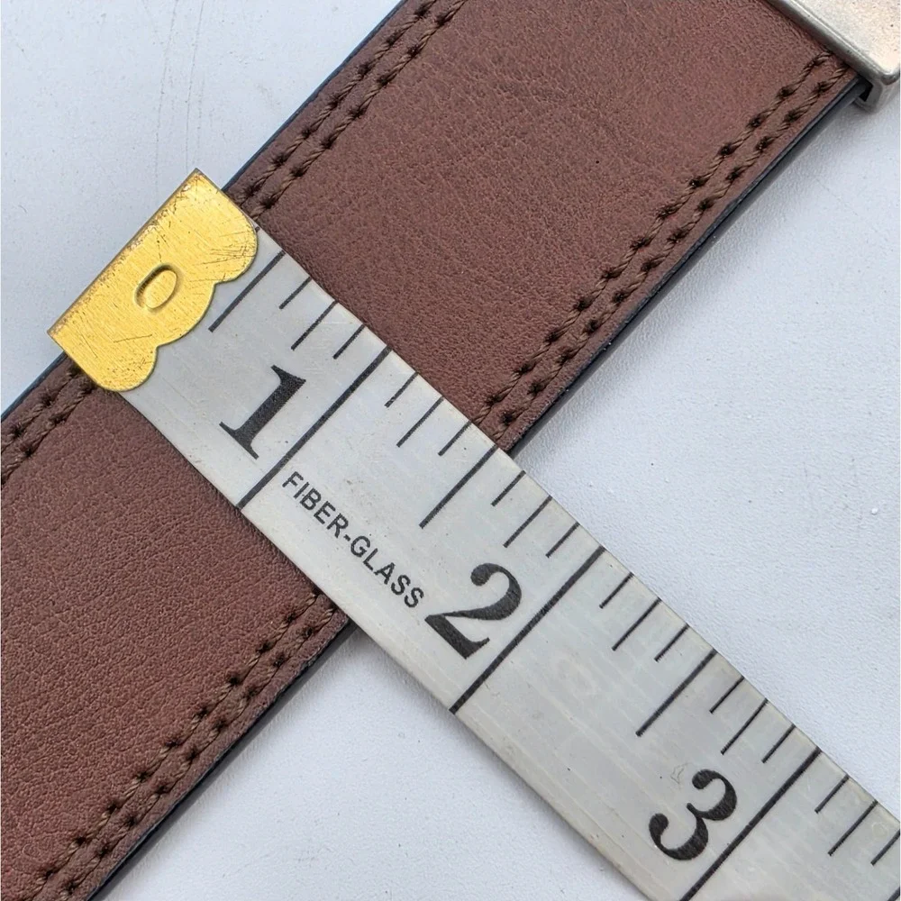 Dickies Reversible Belt Mens 36 Black Brown Workwear Utility Skater Y2K 90s 2000